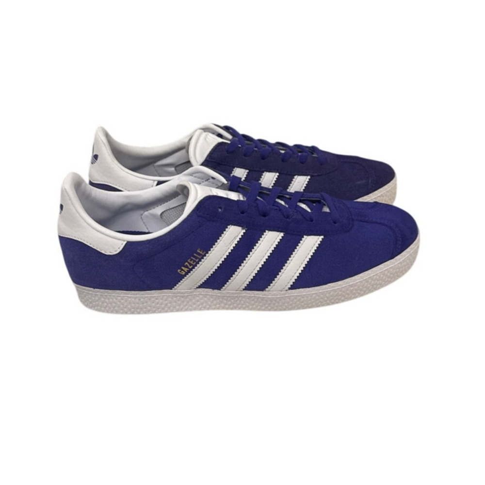 Adidas Shoes Gazelle Purple White Suede Sneakers Size Women's 6.5
